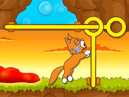 Save the Kitten - browser game screenshot