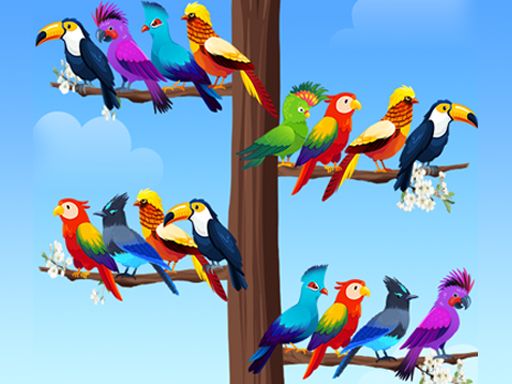 Bird Sort Puzzles - browser game screenshot