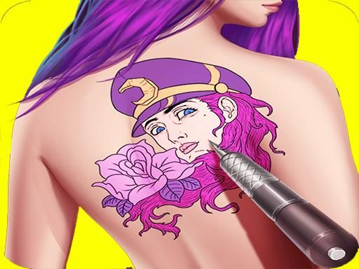 Tattoo Master - Tattoo games online easy - browser game screenshot