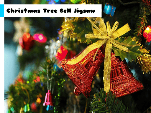Christmas Tree Bell Jigsaw - browser game screenshot