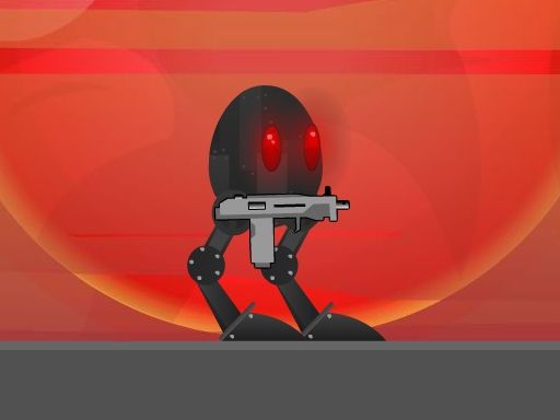 Eggbot vs Zombies - browser game screenshot