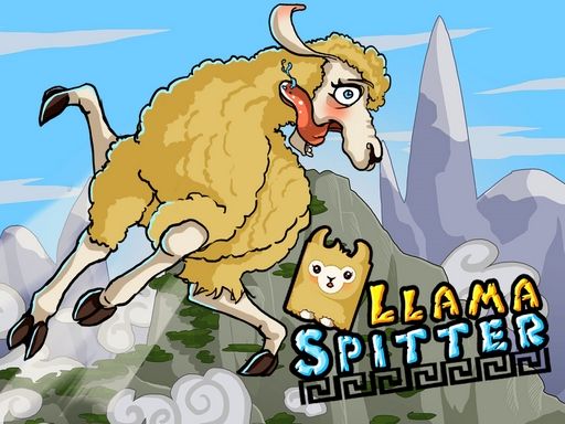 Llama Spitter - browser game screenshot