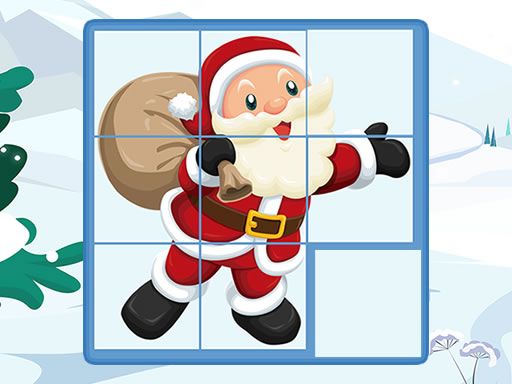 Santa Puzzles - browser game screenshot