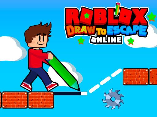 Roblox Draw to Escape Online - browser game screenshot