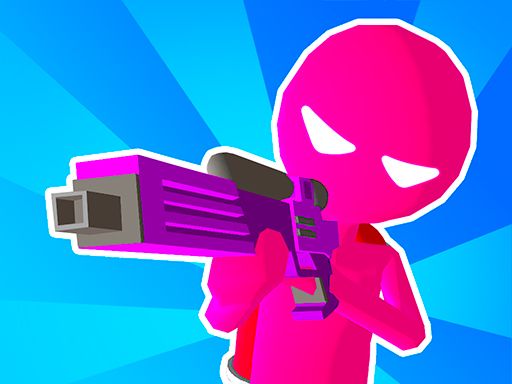 Paint Gun Color shooter - browser game screenshot