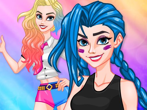 Crazy BFF Party - browser game screenshot