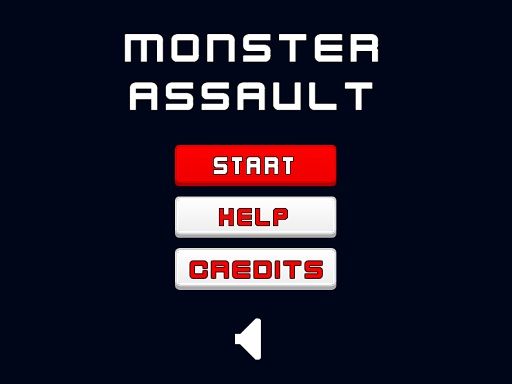 Monster Assault - browser game screenshot