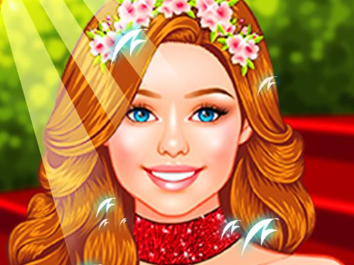 Super Stars Dress-up For-Girls - browser game screenshot