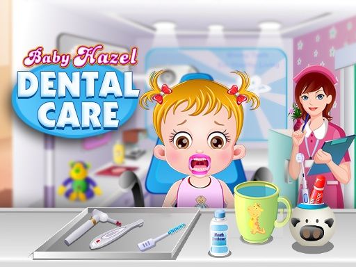 Baby Hazel Dental Care - browser game screenshot