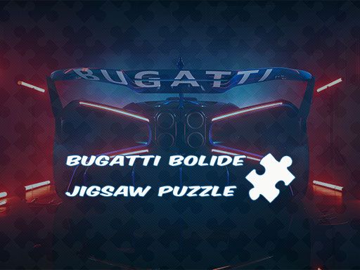 Bugatti Bolide Jigsaw Puzzle - browser game screenshot