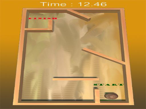 Tilt Ball - browser game screenshot