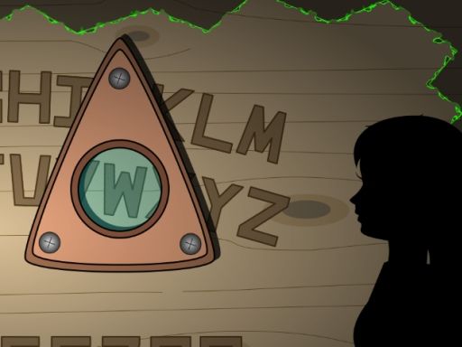 Ouija Voices - browser game screenshot