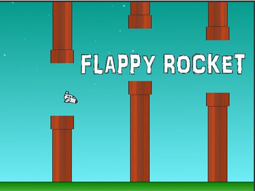 FLAPPY ROCKET - browser game screenshot