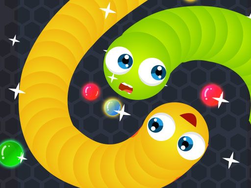 Snake.IO : Angry Slither Worm  - browser game screenshot