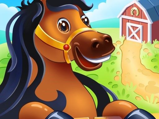 Learning farm animals Educational - browser game screenshot