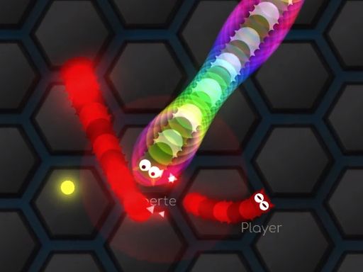 Wormania.io - browser game screenshot