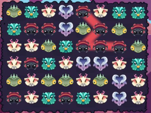 Monster Matching Monster Matching - browser game screenshot