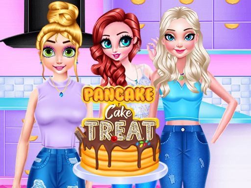 Pancake Cake Treat - browser game screenshot