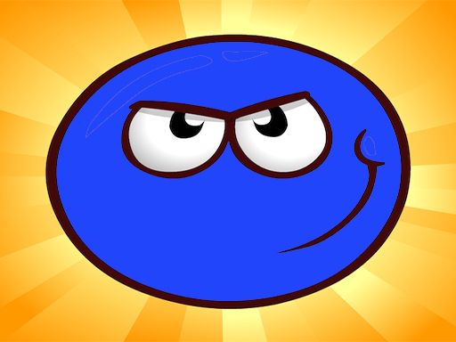 Smiles Red Ball 4 bubble crush shoot - browser game screenshot