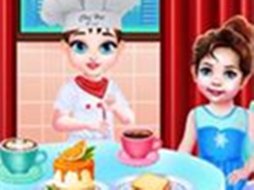 Baby Taylor Cafe Chef - browser game screenshot