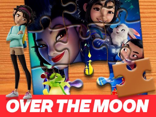 Over the Moon Jigsaw Puzzle - browser game screenshot