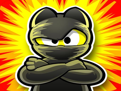Angry Ninja Hero - browser game screenshot