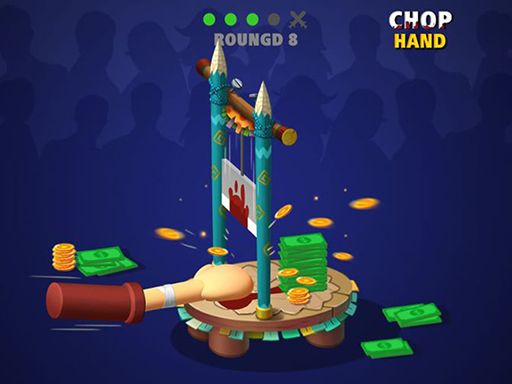 Chop Hand - browser game screenshot