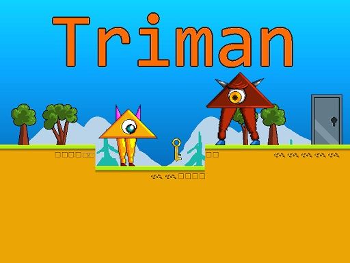Triman - browser game screenshot