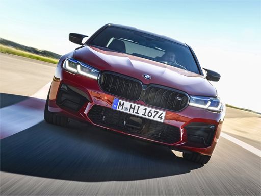 BMW M5 Competition Puzzle - browser game screenshot