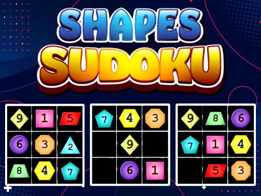Shapes Sudoku - browser game screenshot