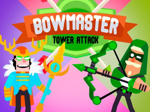 BowMaster Tower Attack - browser game screenshot