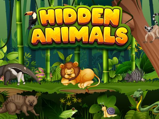 Hidden Animals - browser game screenshot