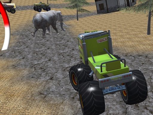 Monster Truck Turbo Racing - browser game screenshot