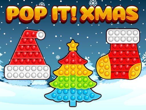 Pop It Xmas Pop It Xmas - browser game screenshot