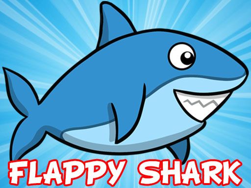 Flappy Shark - browser game screenshot