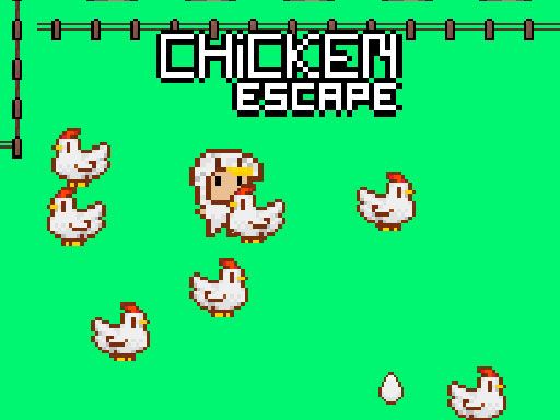 Chicken Escape   2 Player - browser game screenshot