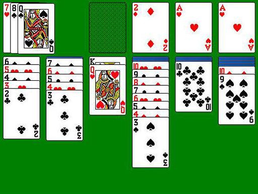 solitaire chllg 3d - browser game screenshot