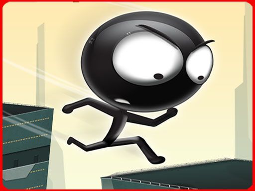 Stickman Roof Runner Stickman Roof Runner - browser game screenshot