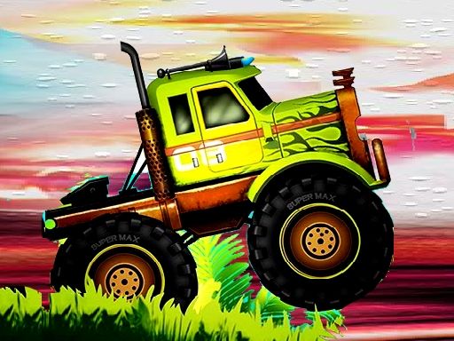 Crazy Monster Trucks Difference - browser game screenshot
