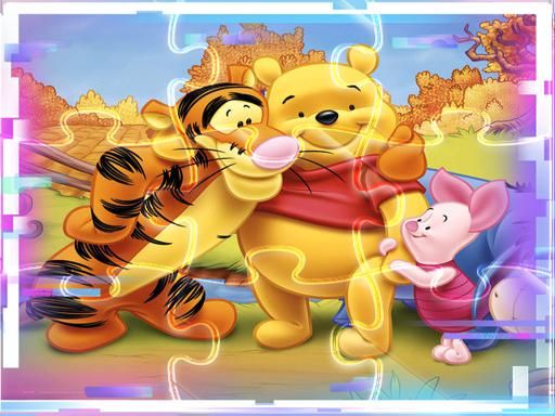 Winnie the Pooh Match3 Puzzle - browser game screenshot