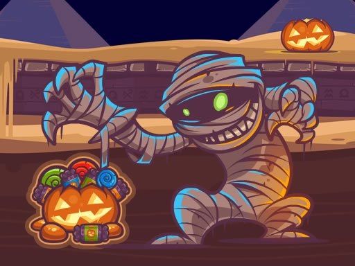 Mummy Candies - Halloween Scary Edition - browser game screenshot