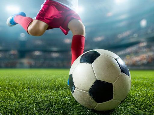Kick The Soccer Ball - browser game screenshot