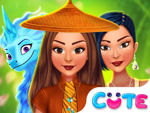 Raya Back To Kumandra - browser game screenshot