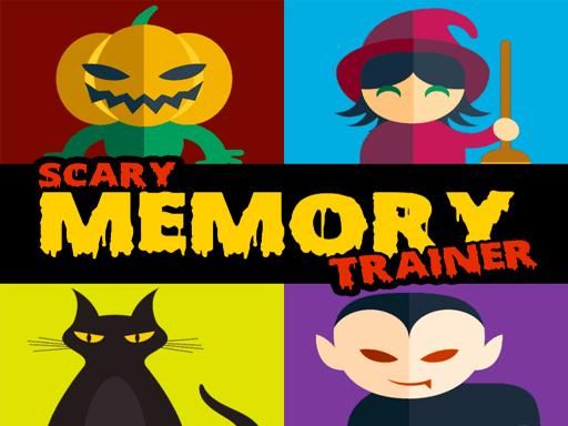 Halloween Pairs: Memory Game - Brain training - browser game screenshot