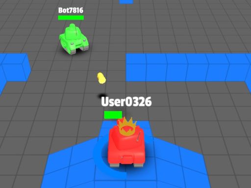 Mini Tanks io - browser game screenshot