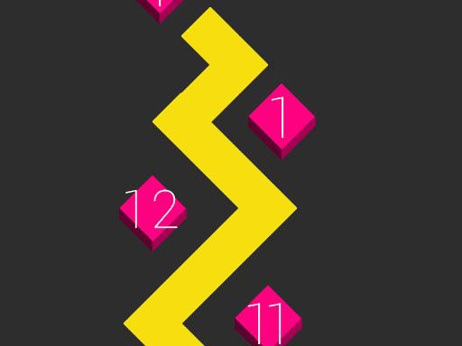 Zig Zag Switch Color - browser game screenshot