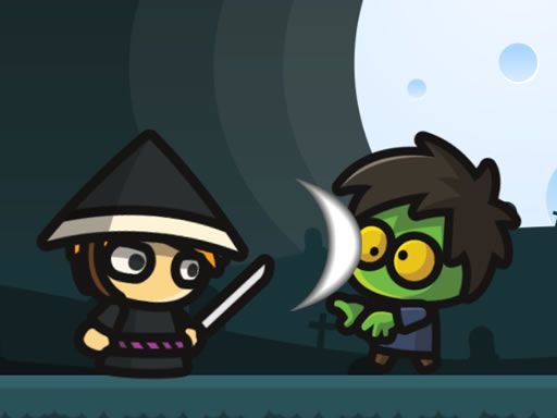 Samurai VS Zombies Samurai VS Zombies - browser game screenshot