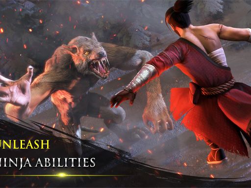 Takashi Ninja Warrior - browser game screenshot