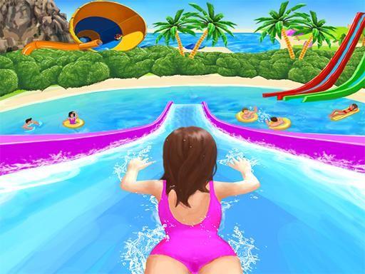 Dora Rush Water Park - browser game screenshot