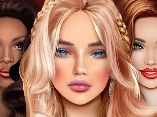 Garden & Princess Fashionista Girl Dress Up Game Garden & Princess Fashionista Girl Dress Up Game - browser game screenshot
